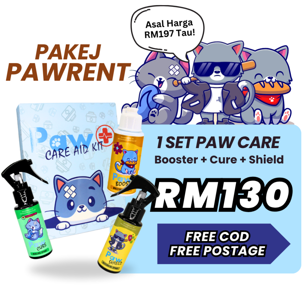 1 SET PAW CARE