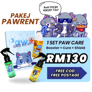1 SET PAW CARE